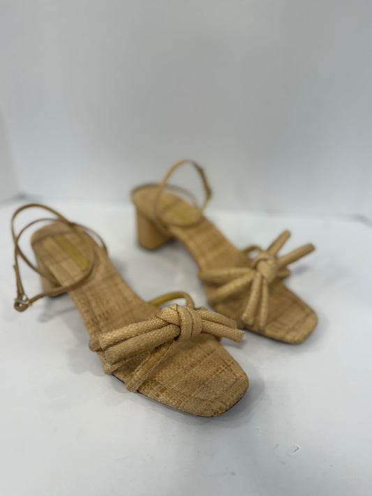 LOEFFLER RANDALL Mikel Natural Bow Sandal/9.5-EU40.5