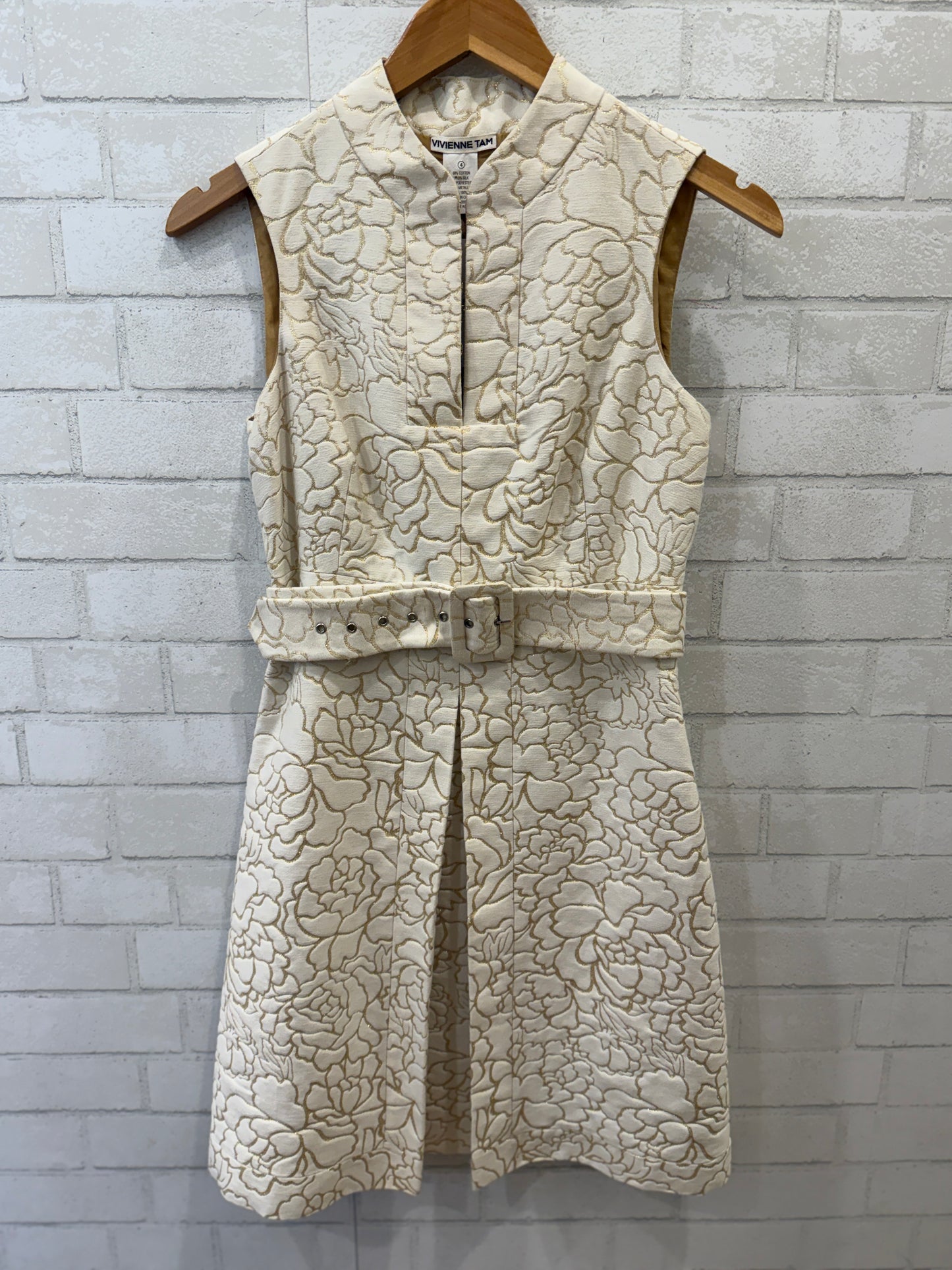 VIVIENNE TAM Sleeveless Midi Dress/ S-EU36