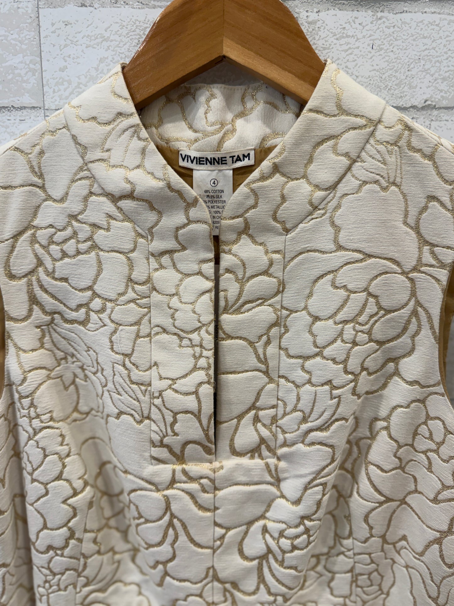 VIVIENNE TAM Sleeveless Midi Dress/ S-EU36