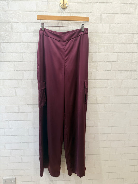 RAMY BROOK NWT Satin Cargo Pants/S-US4