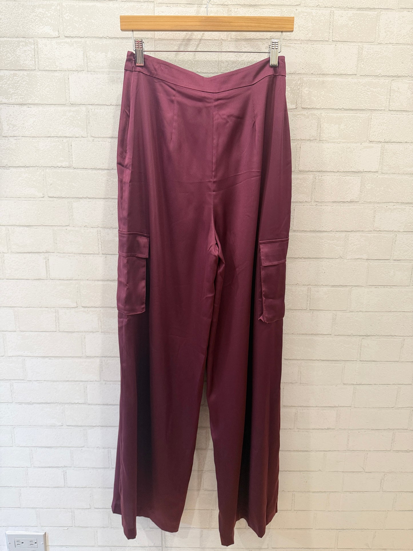 RAMY BROOK NWT Satin Cargo Pants/S-US4