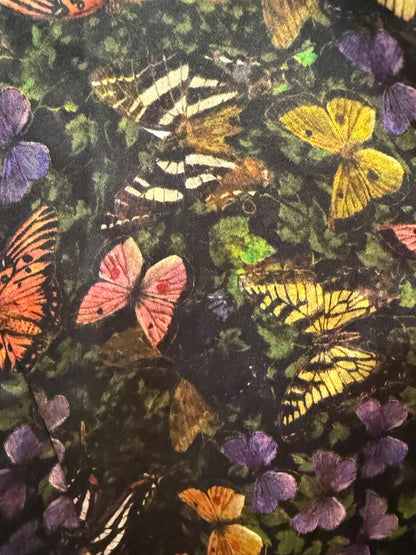 JOHNNY WAS WORKSHOP LS Butterflies Blouse / S