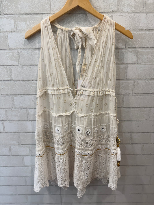 RAMY BROOK Cotton Embroidered Luisa Cover Up/XS