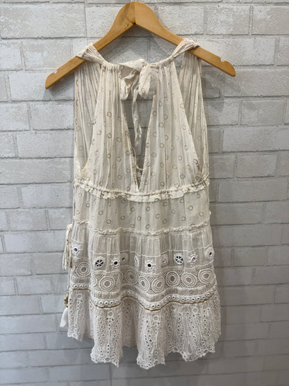 RAMY BROOK Cotton Embroidered Luisa Cover Up/XS