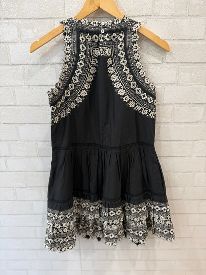 SEA Cotton Sleeveless Amina  Mini Skater Dress/XS