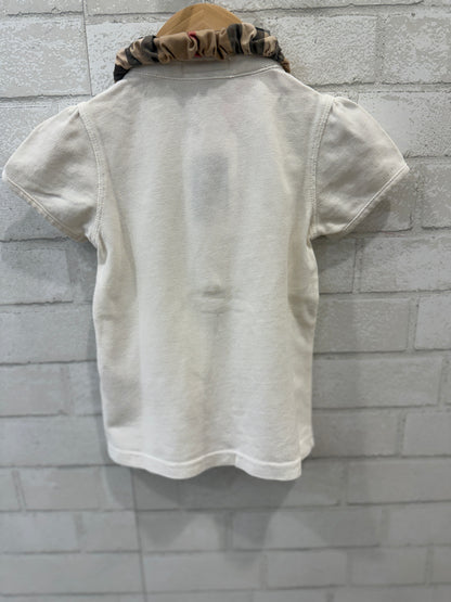 BURBERRY Cotton Polo Shirt/4Y