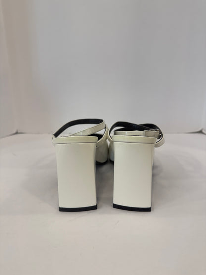 BALENCIAGA NWT Leather HH Round Mary Jane/US6.5-EU37