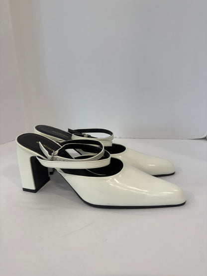BALENCIAGA NWT Leather HH Round Mary Jane/US6.5-EU37