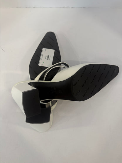 BALENCIAGA NWT Leather HH Round Mary Jane/US6.5-EU37