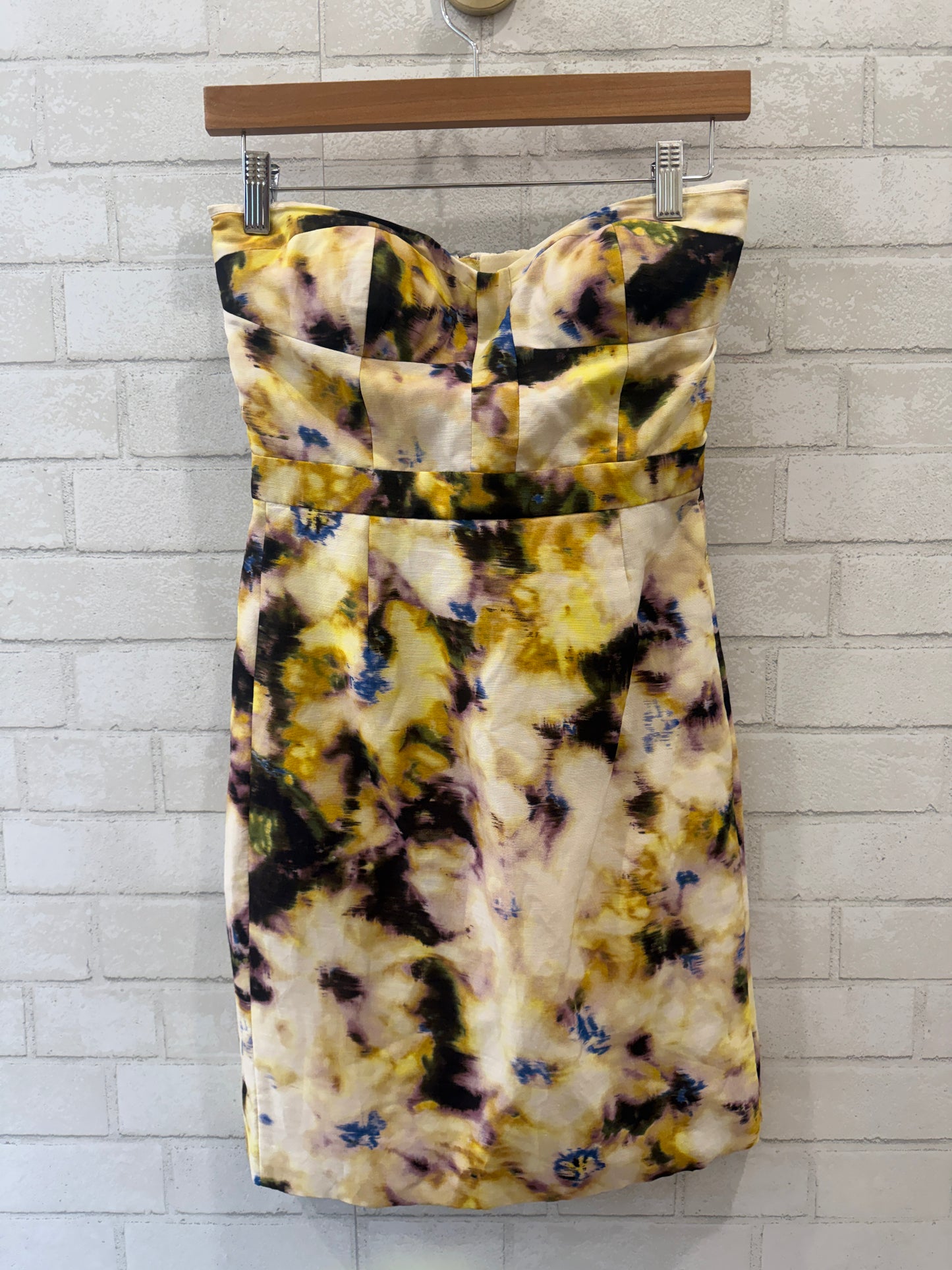 JCREW NWT Strapless Abstract Print Mini Dress/XS-US0