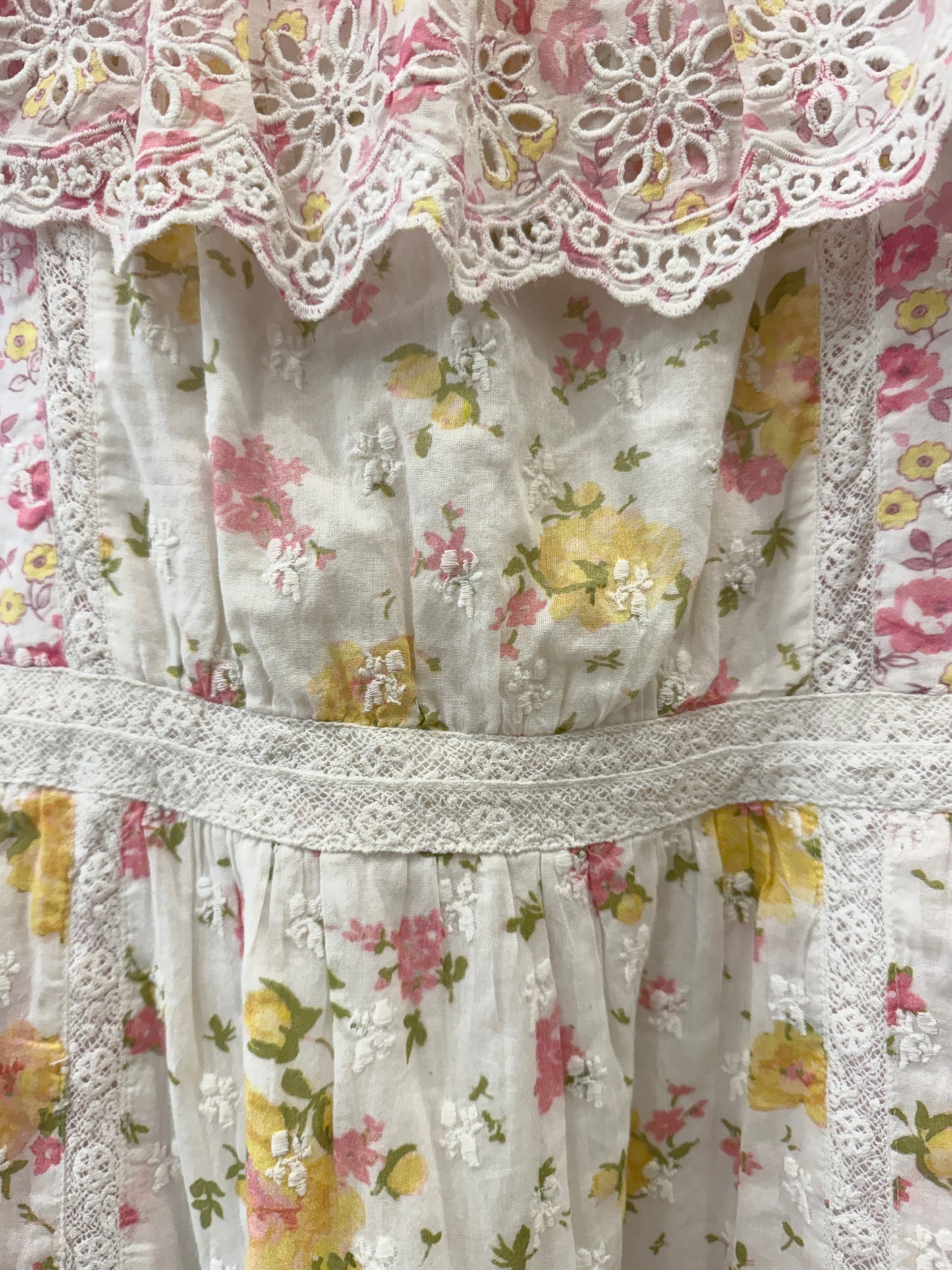 LOVESHACK FANCY Floral Print Mini Dress/S-US4