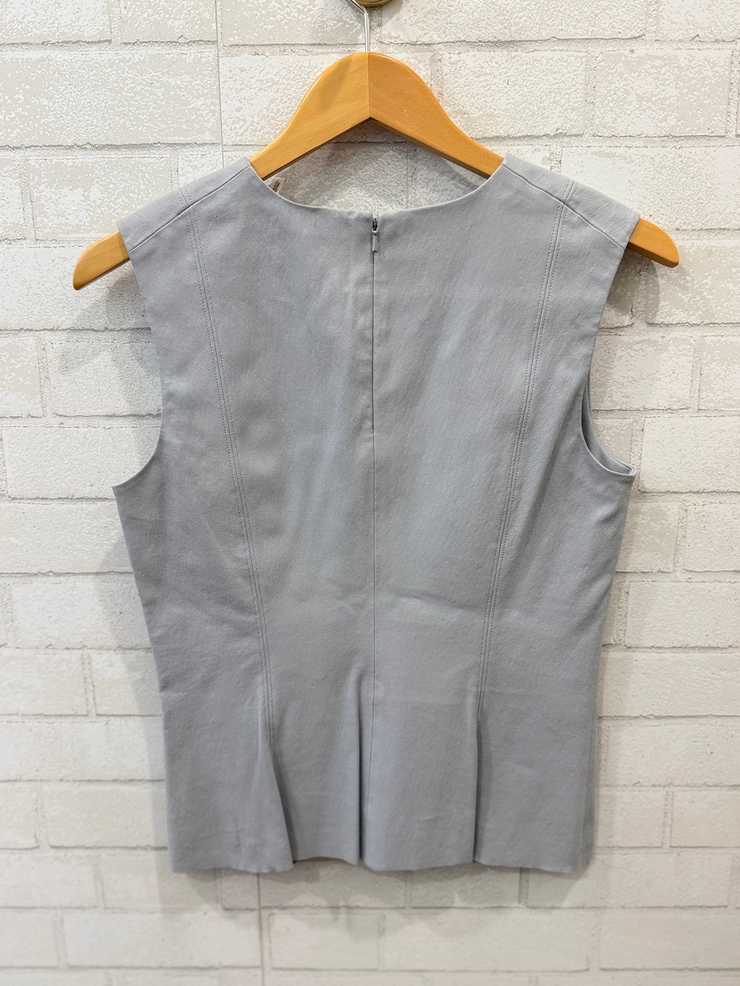 HELMUT LANG Sleeveless Leather Top/M-US8