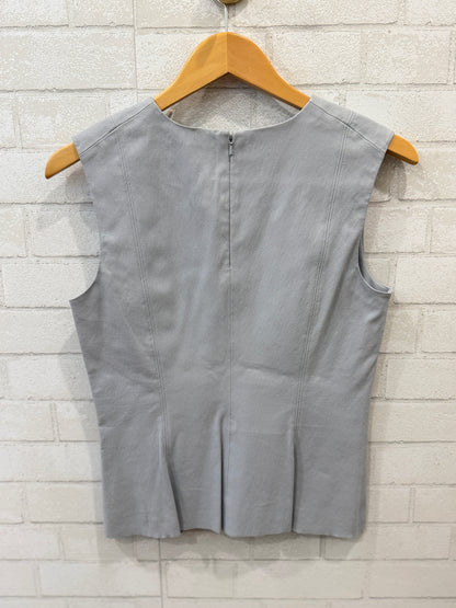 HELMUT LANG Sleeveless Leather Top/M-US8