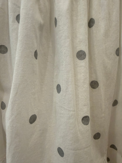 BONPOINT Polka Dot Tiered Maxi Skirt/10Y