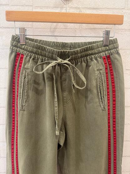 DA-NANG Silk Pants Side Stripes/XS