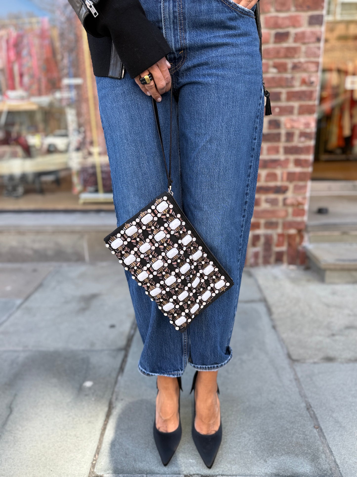 MARNI Beaded Clutch