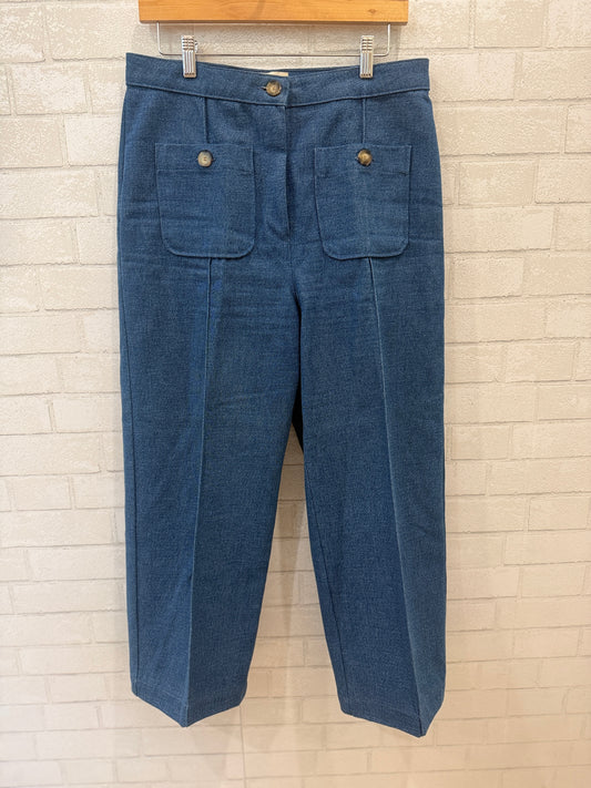 SEZANE Mid Rise Straigh Jeans/L-EU42