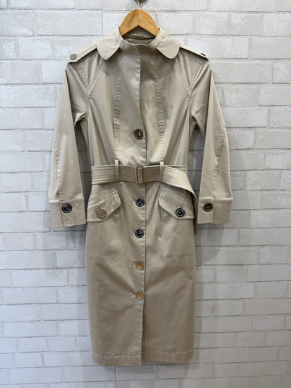 CHARLES CHANG LIMA Cotton Ls Coat with Belt/S-US4