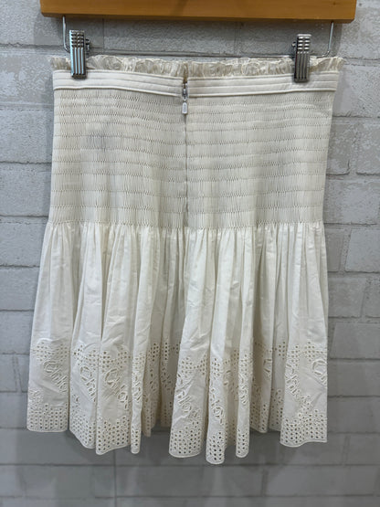 CHLOE NWT Cotton Smock Mini Skirt / S-EU36