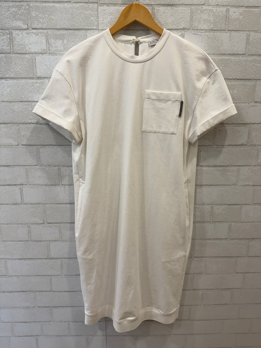 BRUNELLO CUCINELLI Cotton SS T-Shirt Short Dress / S