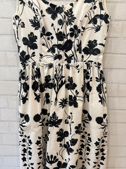 OSCAR DE LA RENTA COTTON Sleeveless Printed Dress/ S-US4