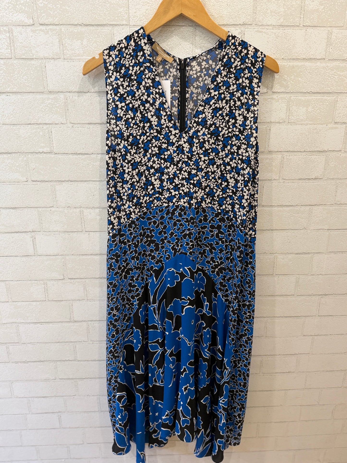 MICHAEL KORS COLLECTION Silk Sleeveless Midi Dress / M-US6