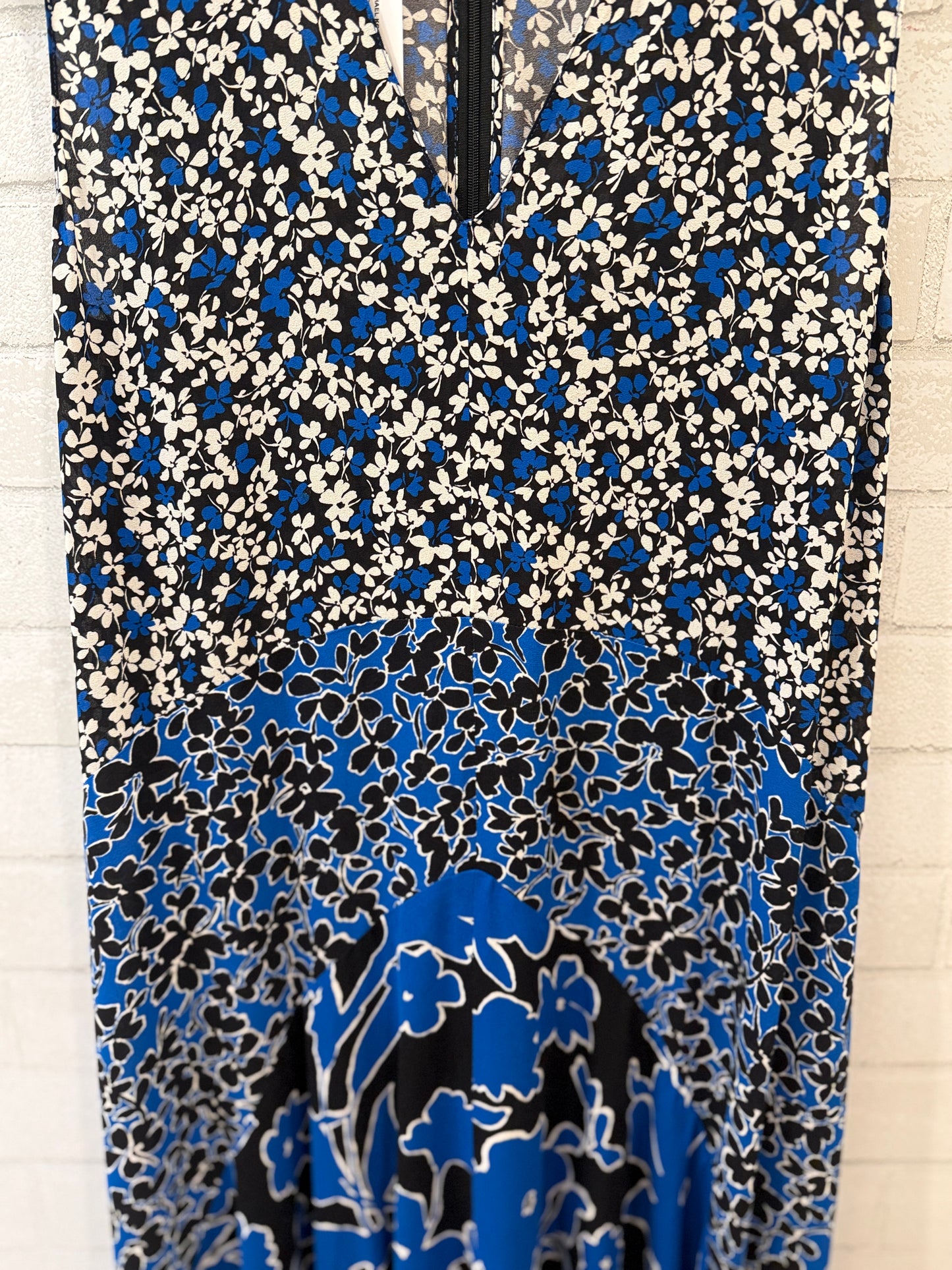 MICHAEL KORS COLLECTION Silk Sleeveless Midi Dress / M-US6