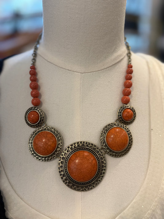 JOAN RIVERS Necklace W stones