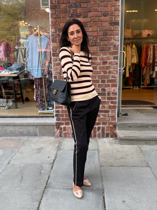 ISABEL MARANT ÉTOILE Striped Sweater / S-EU36