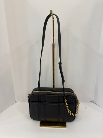 FERRAGAMO Cc Embosse Quilted Leather Crossbody Bag