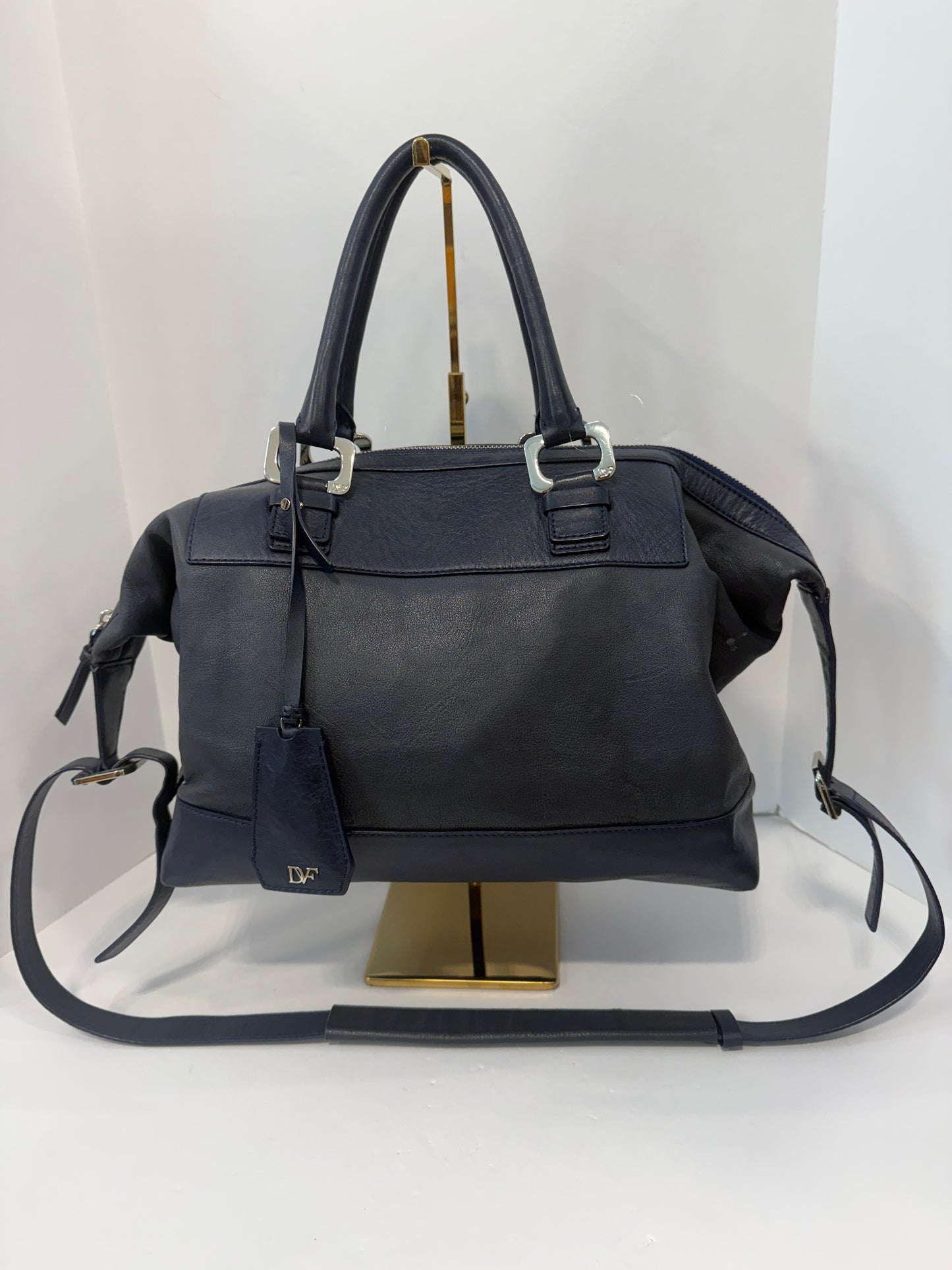 DIANE VON FUSTENBERG  Leather Tote Bag