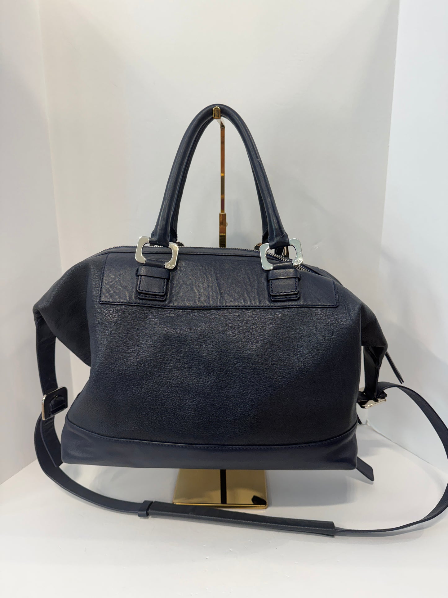 DIANE VON FUSTENBERG  Leather Tote Bag