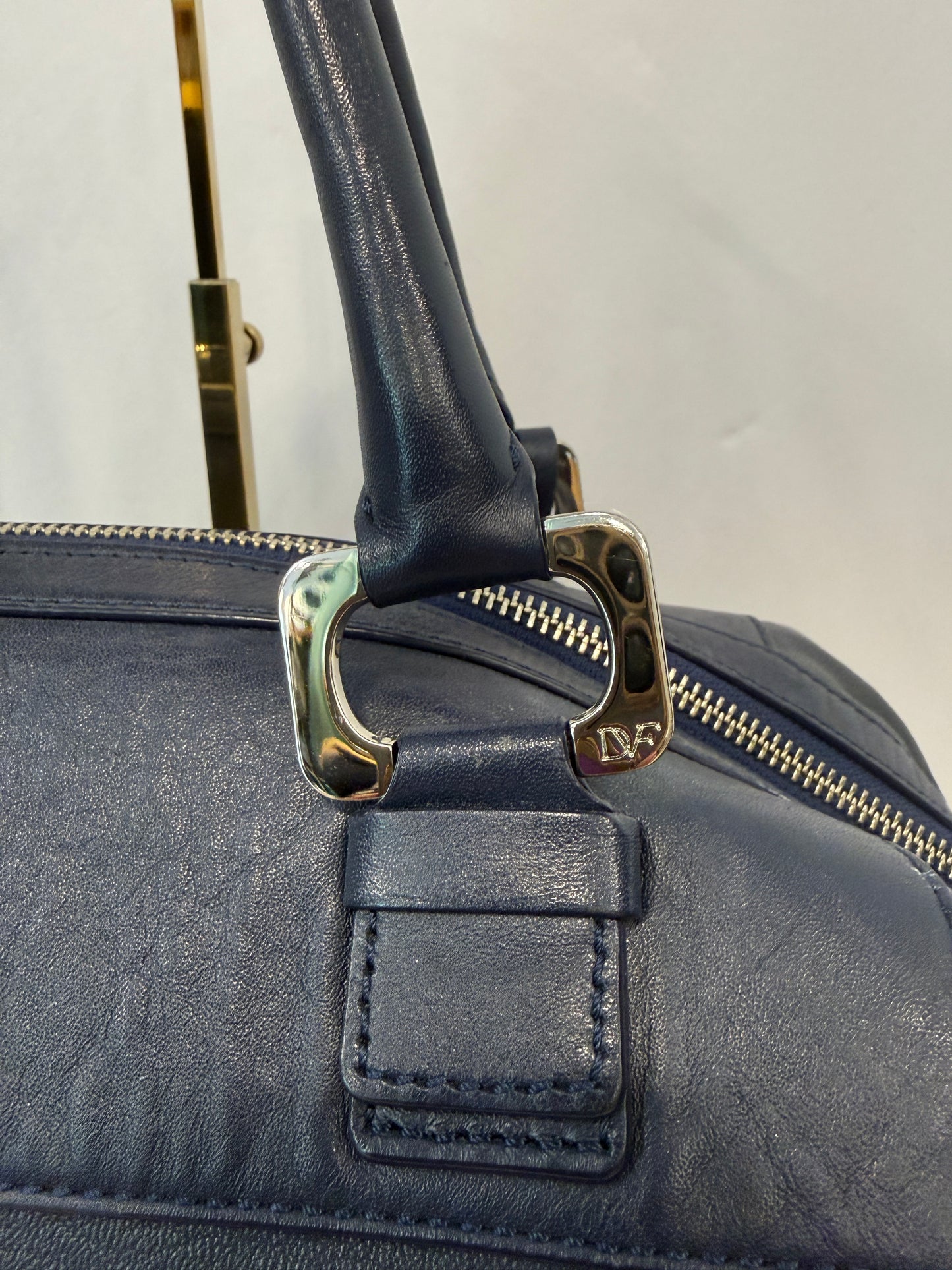 DIANE VON FUSTENBERG  Leather Tote Bag