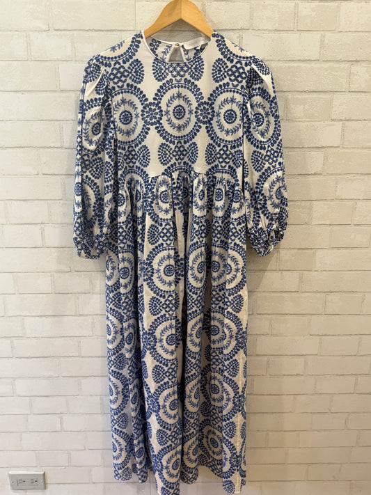 BORGO DE NOR LS Embroidered Maxi Dress / M-US6