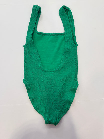 HUNZA G One Piece Square Neck Swimsuit / OS