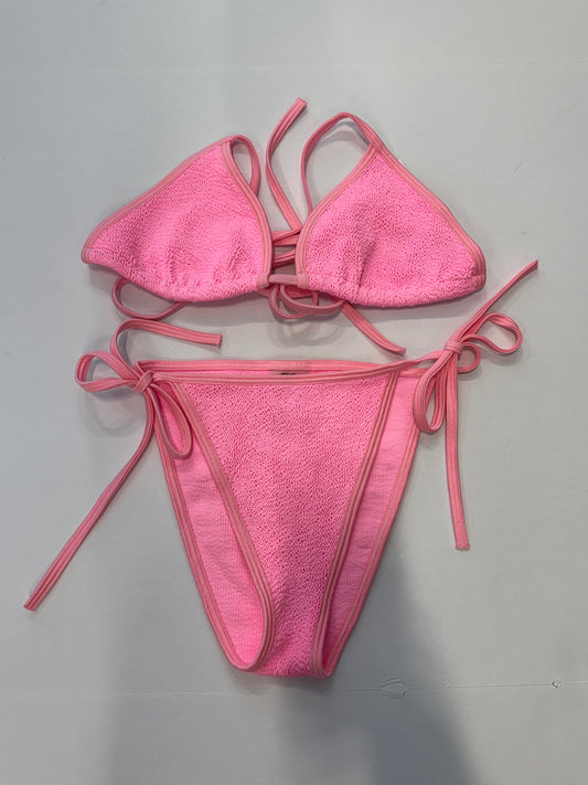 HUNZA G Triangle Bikini Set / OS