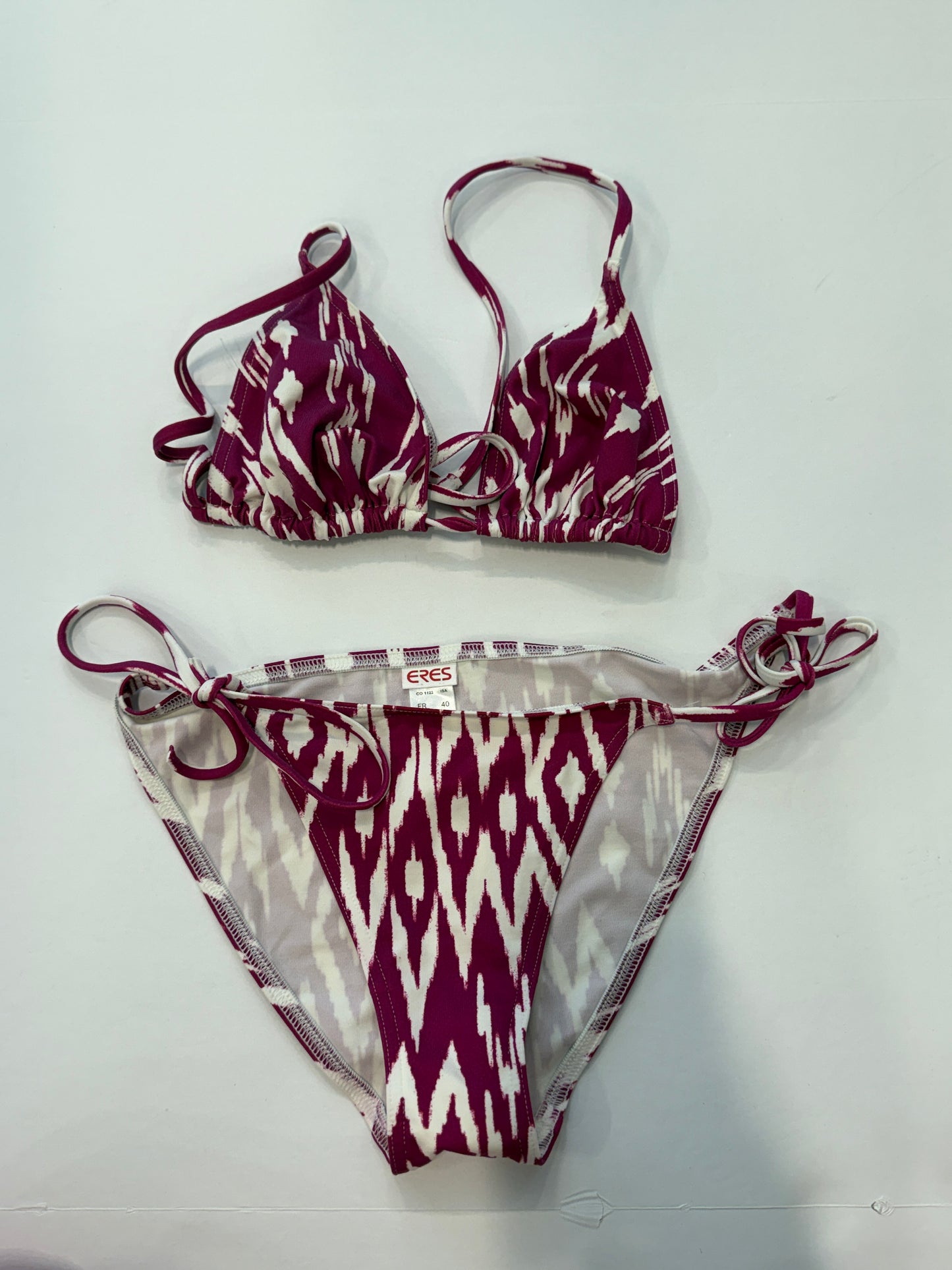 ERES Printed Bikini Set / M-EU38
