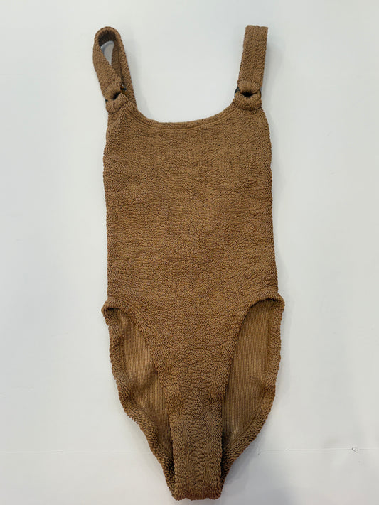 HUNZA G NWT Hoop One Piece Swimsuit / OS