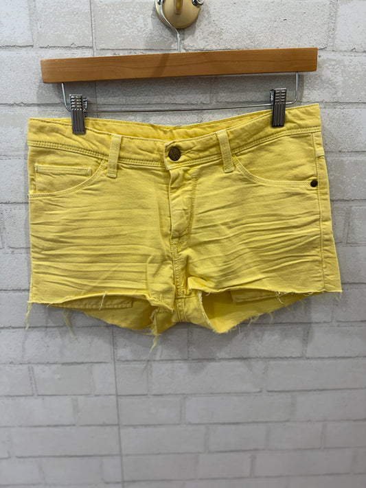 ACQUAVERDE Low Rise Denim Mini Shorts / S-27