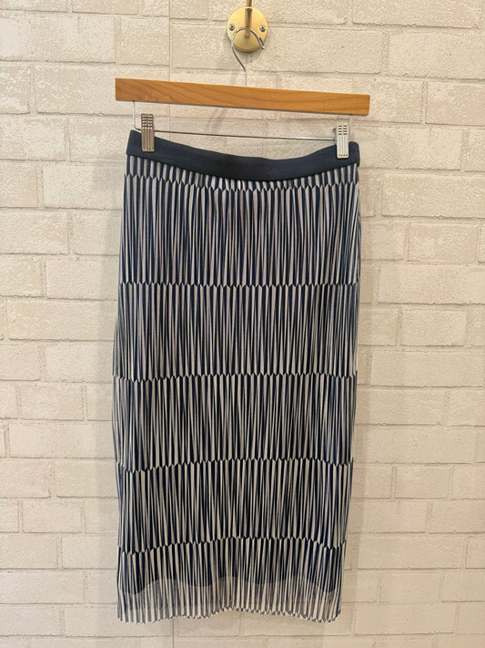 EVA Midi Mesh Pencil Skirt / XS