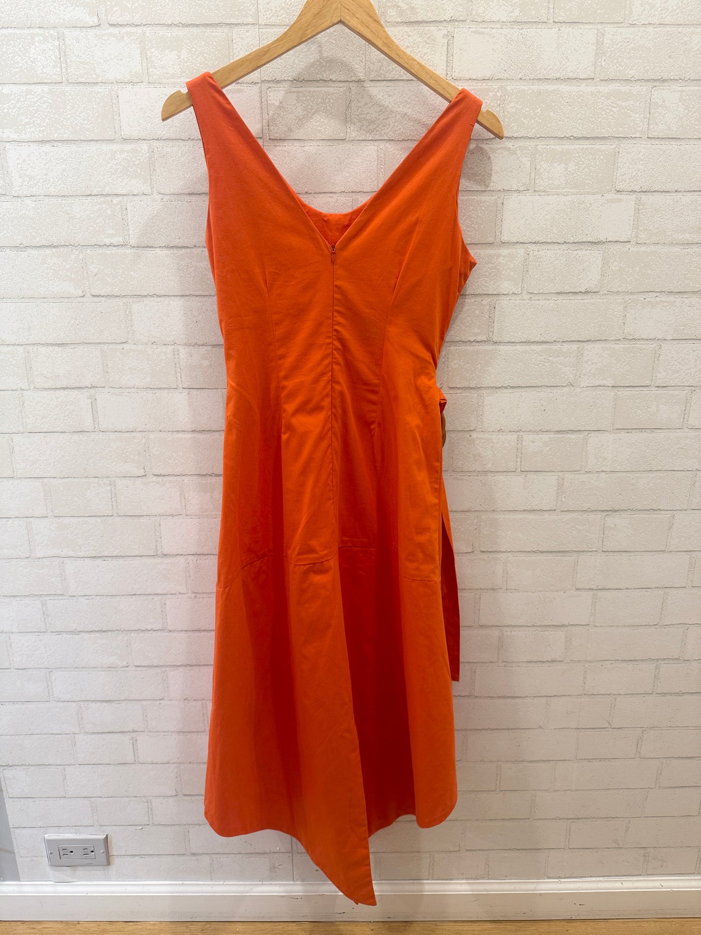 WYMANN Sleeveless Belted Midi Dress / M-2