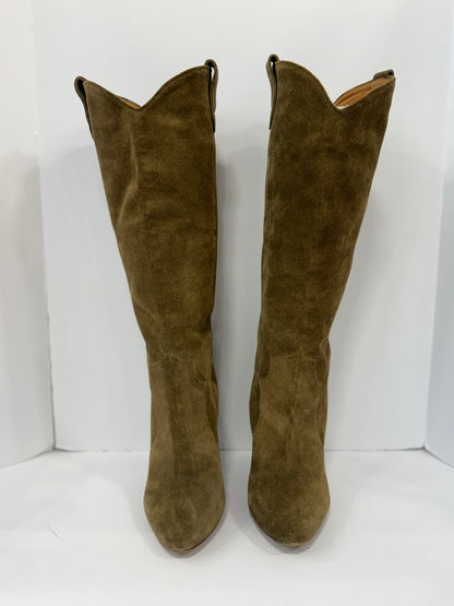 ISABEL MARANT ETOILE Suede Knee Boots / US10-EU41