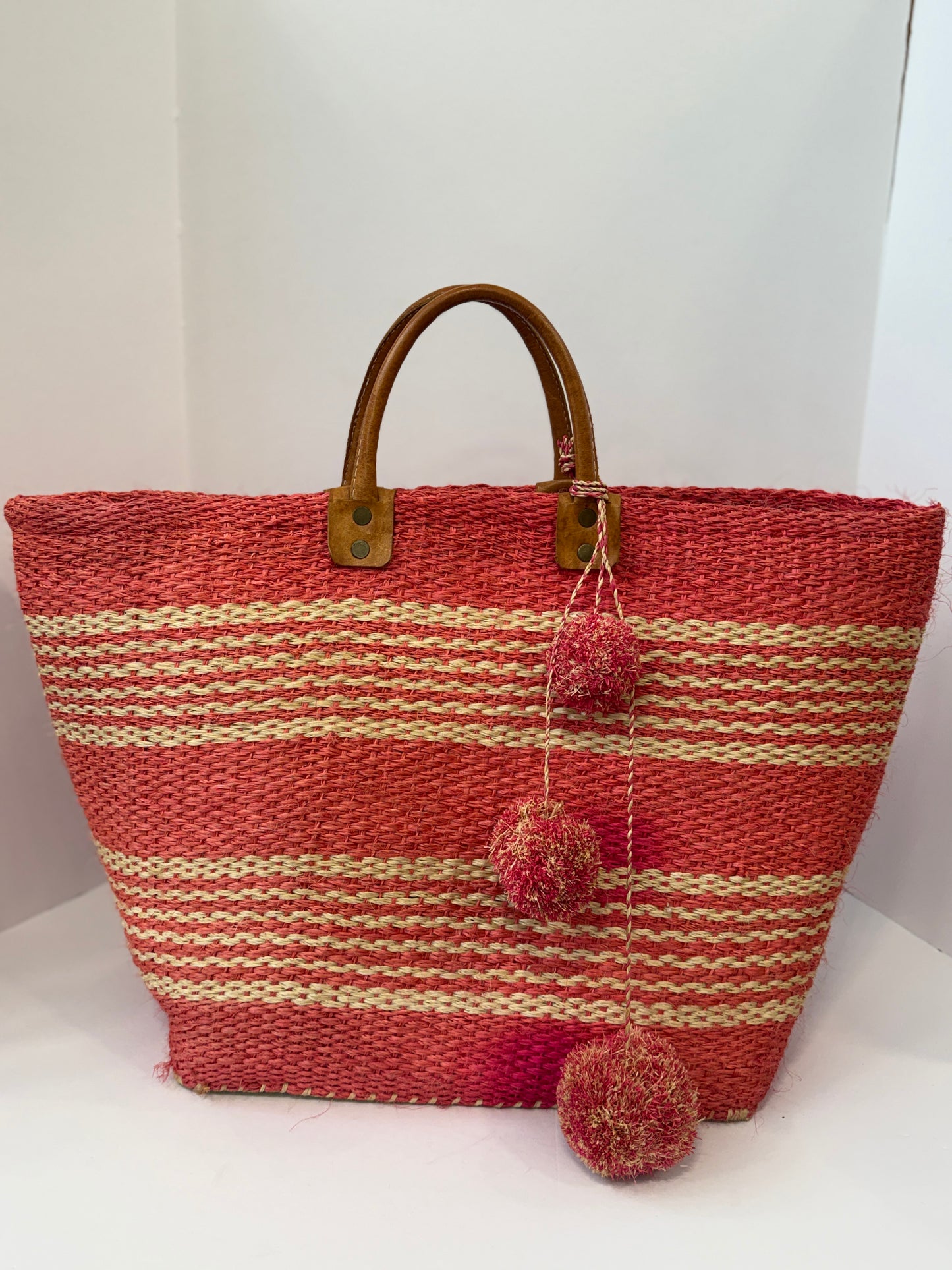 MAR Y SOL Capri Woven Tote Bag