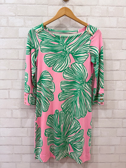 LILLY PULITZER LS Sophie Dress Palm Print/S