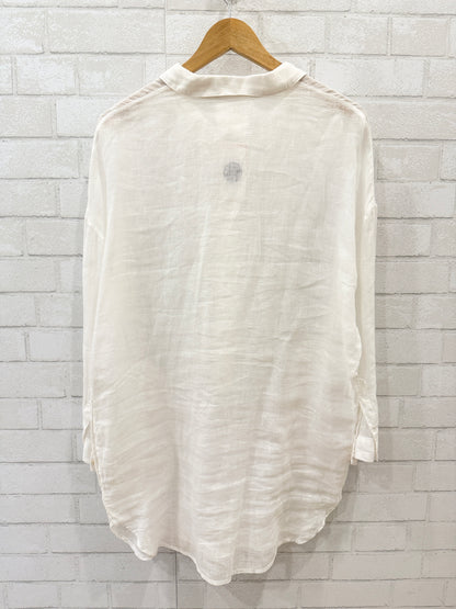 ZYGA Linen LS  Mini Dress/ S