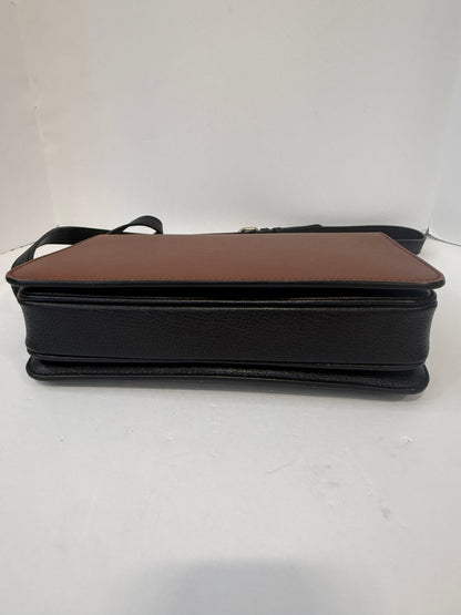 BURBERRY D-Ring Leather Cross-Body Bag