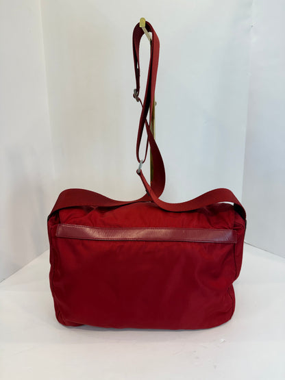 PRADA Messenger Nylon Crossbody Bag