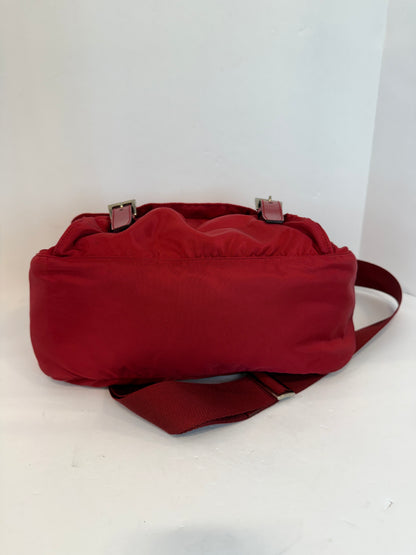 PRADA Messenger Nylon Crossbody Bag
