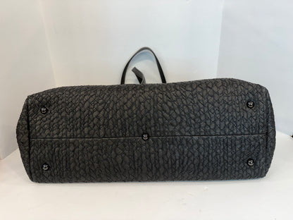 BOTTEGA VENETA Textured Stitched-Leather Tote in Dark Brown — Authentic Pre-Owned | Tomas Maier Era