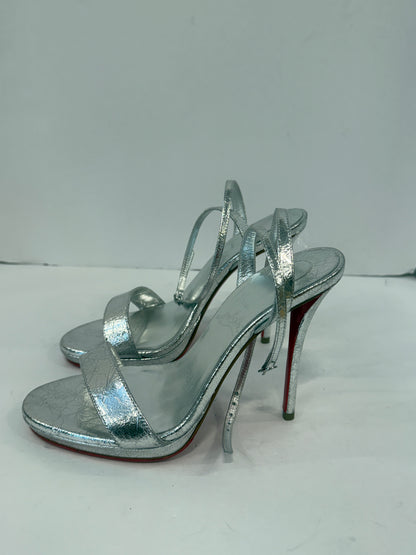 LOUBOUTIN NWT Leather Miss Z Heels Sandals/US5-EU35